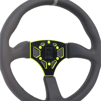 UTVMA Octane Leather Steering Wheel With Hub