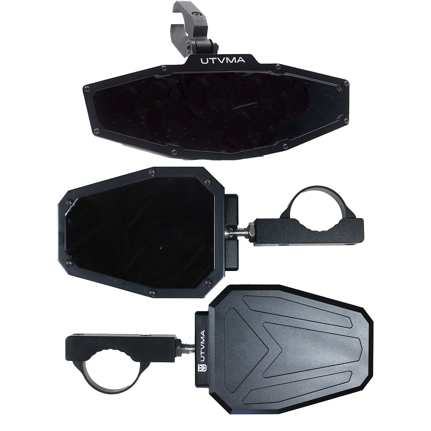 UTVMA Rearview and Sideview Mirror Kit - Mirrors