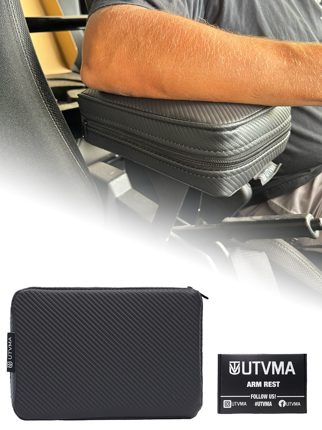 UTVMA RZR 570 Armrest with Bracket (2017-2022) - Arm Rest