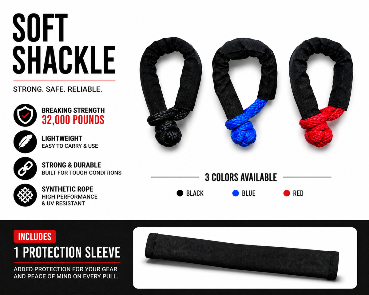 UTVMA Soft Shackle - Towing