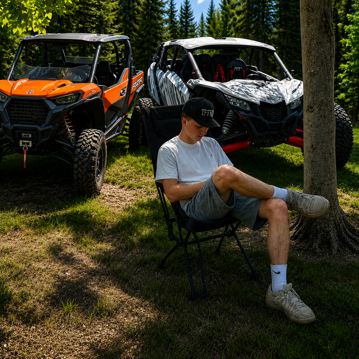 UTVMA Trail Lounger with Roll Cage Bag - Seats