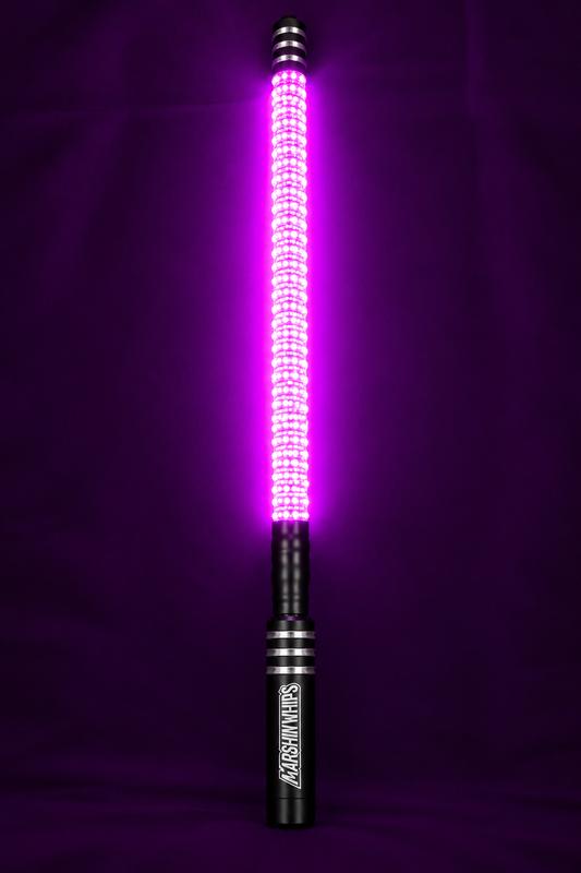 V2 Black Out LED Whip Set | Sleek Off-Road UTV Lights - 1 FT / Pink - Whip