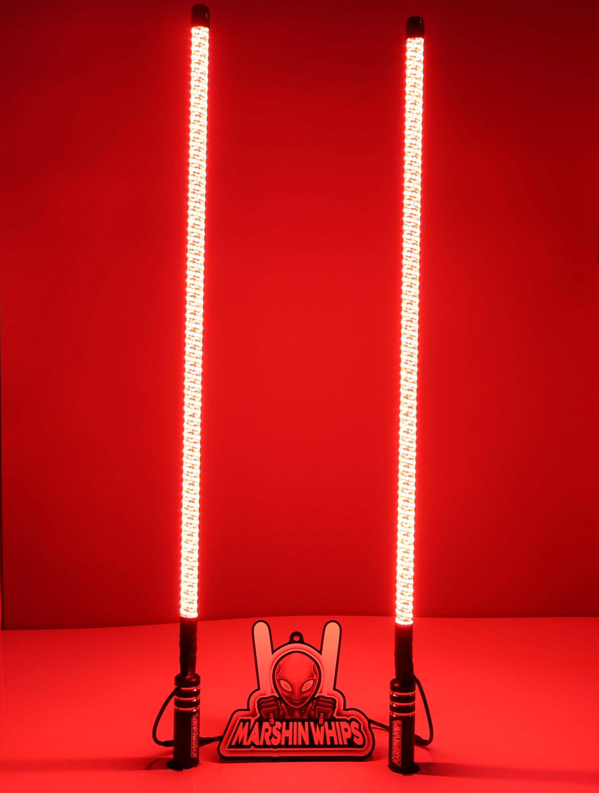 V2 Black Out LED Whip Set | Sleek Off-Road UTV Lights - Whip
