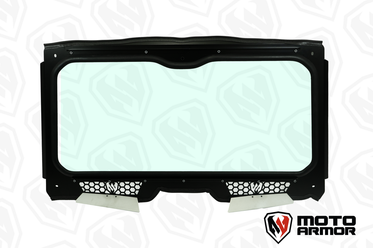 Vented Full Glass Windshield for Honda Talon - Glass Front Windshield