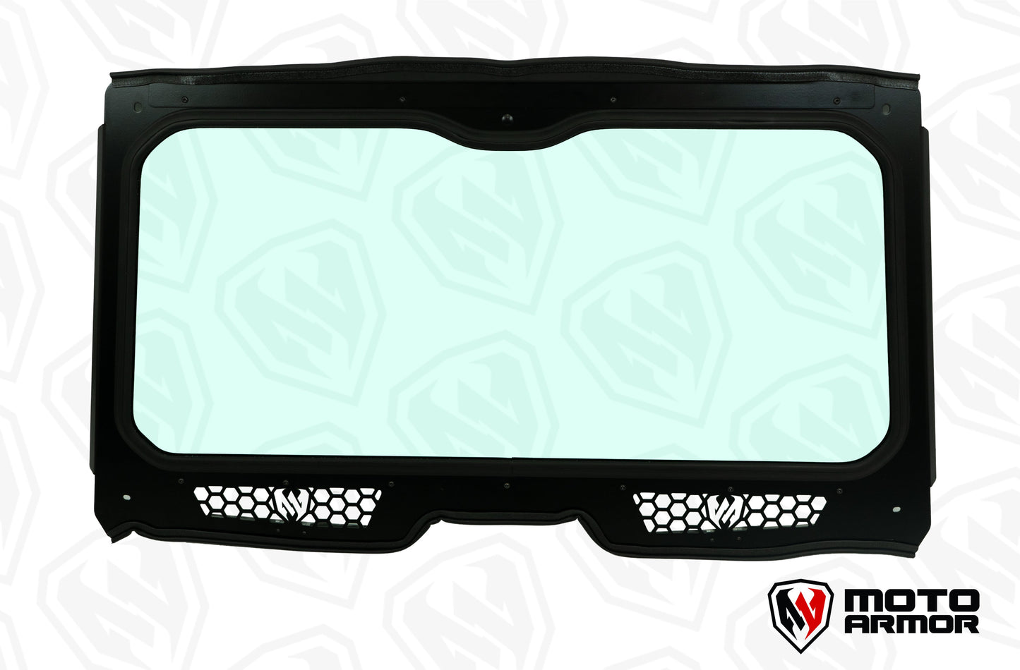 Vented Full Glass Windshield for Honda Talon - Glass Front Windshield