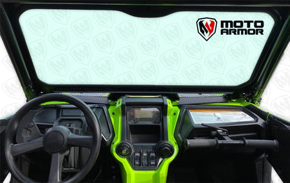 Vented Full Glass Windshield for Honda Talon - Glass Front Windshield