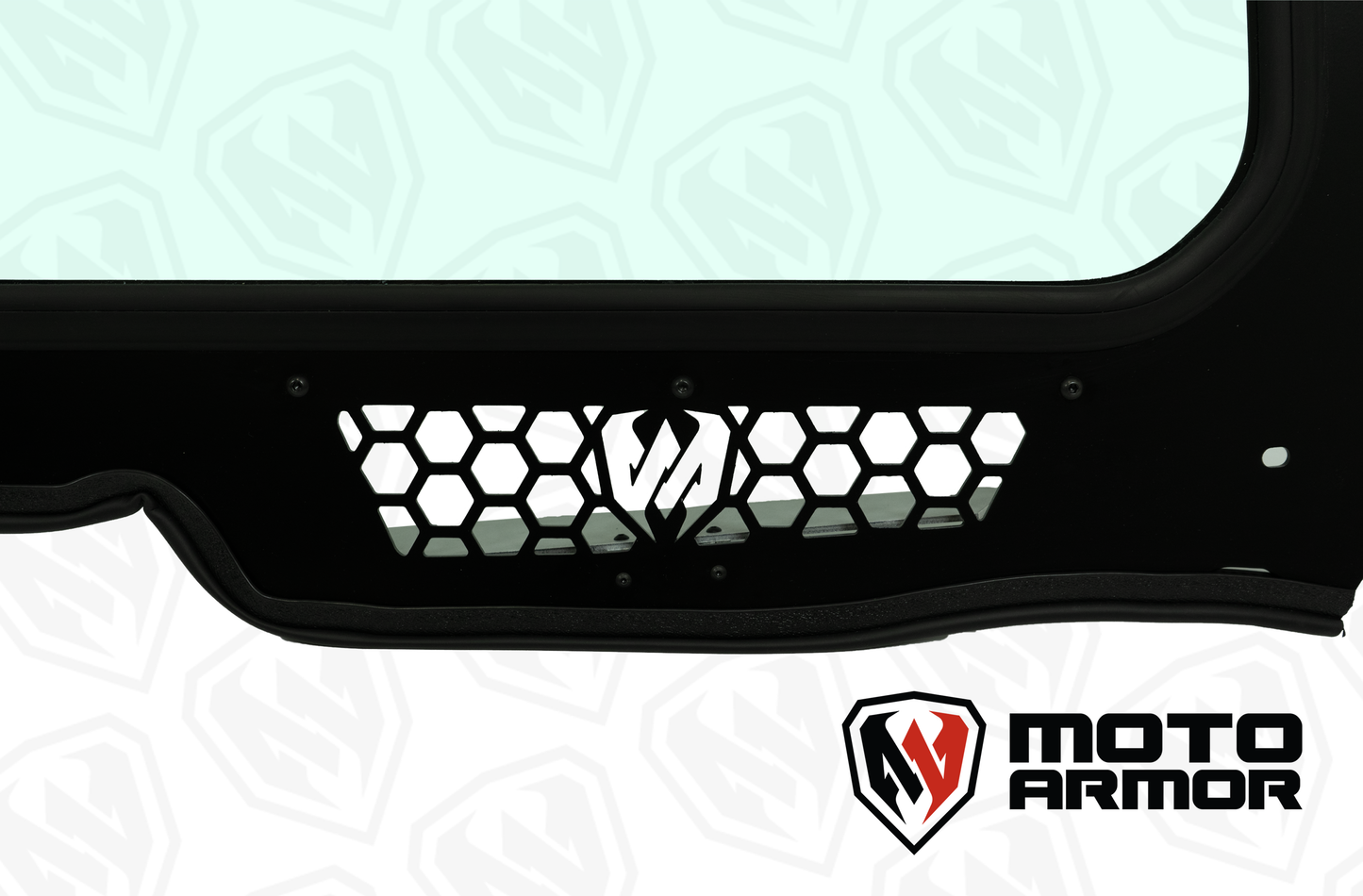 Vented Full Glass Windshield for Honda Talon - Glass Front Windshield