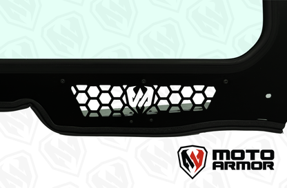 Vented Full Glass Windshield for Honda Talon - Glass Front Windshield