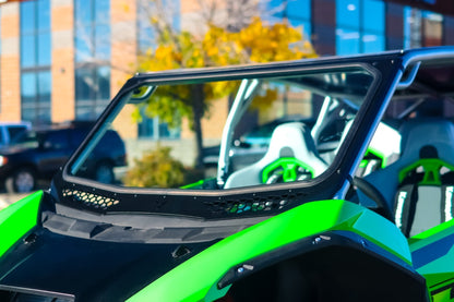 Voodoo Riders KH2 Full Glass Windshield - Glass Front Windshield