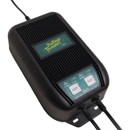 WaveCharge 2-Bank 12V 6 Amp Battery Charger and Maintainer - Battery