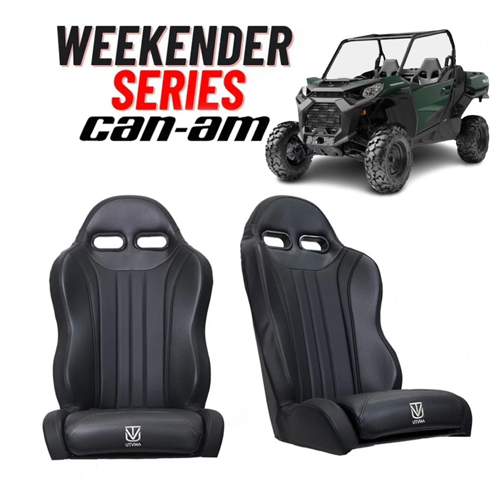 ’Weekender’ Series Pair of Front Suspension Bucket Seats Commander/ Commander Max (2021+) - Bucket Seats