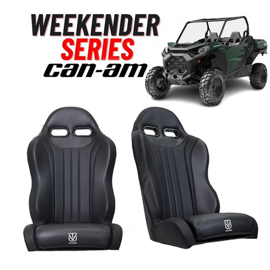 ’Weekender’ Series Pair of Front Suspension Bucket Seats Commander/ Commander Max (2021+) - Bucket Seats