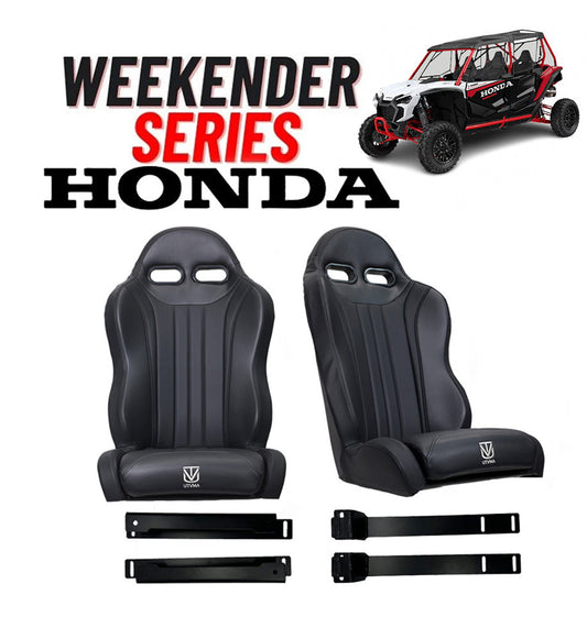 ’Weekender’ Series Pair of Front Suspension Bucket Seats Honda Talon 4 Only (2019+) - Bucket Seats