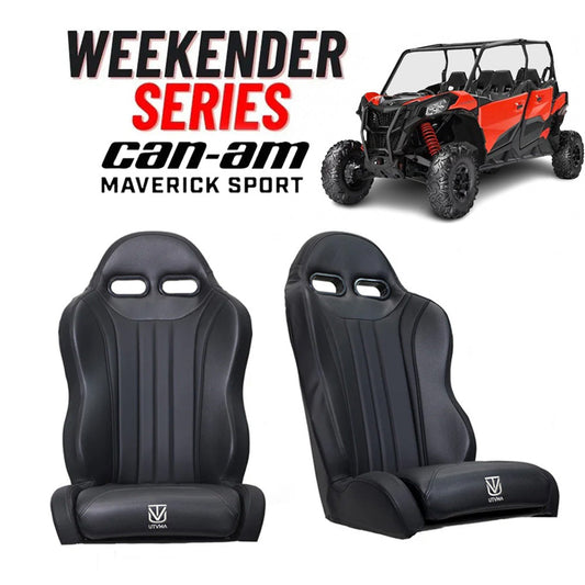 ’Weekender’ Series Pair of Front Suspension Bucket Seats Maverick Sport/ Maverick Sport MAX (2019+) - Bucket Seats
