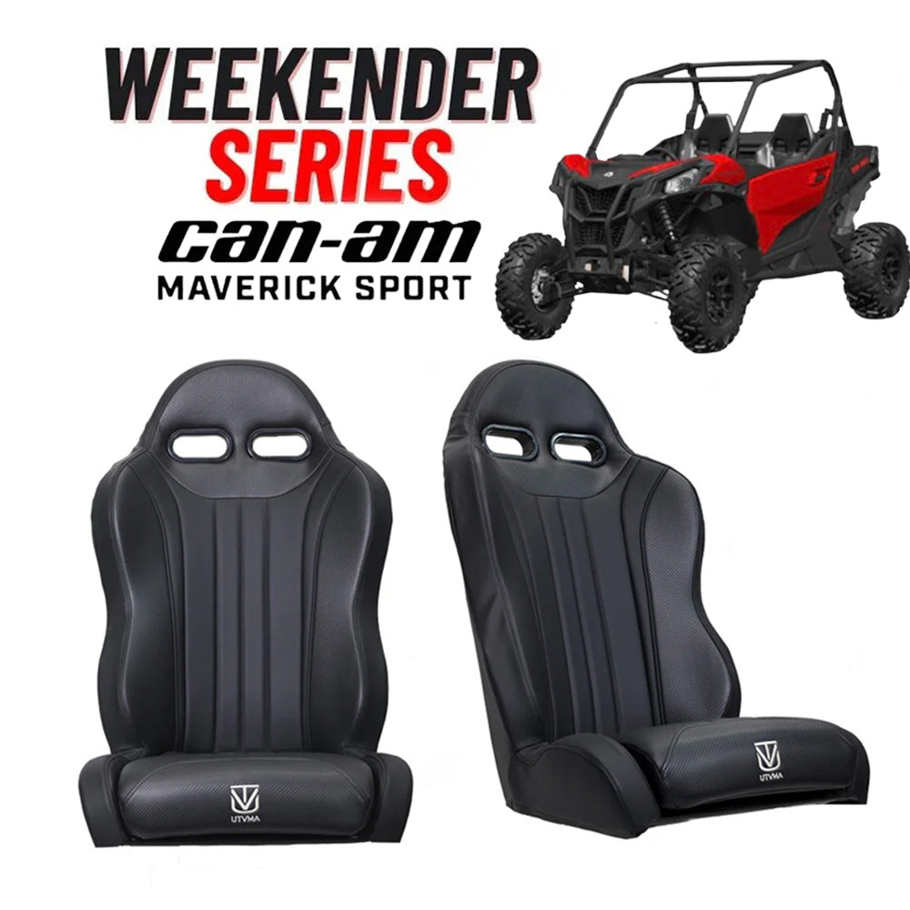 ’Weekender’ Series Pair of Front Suspension Bucket Seats Maverick Sport (2019+) - Seats