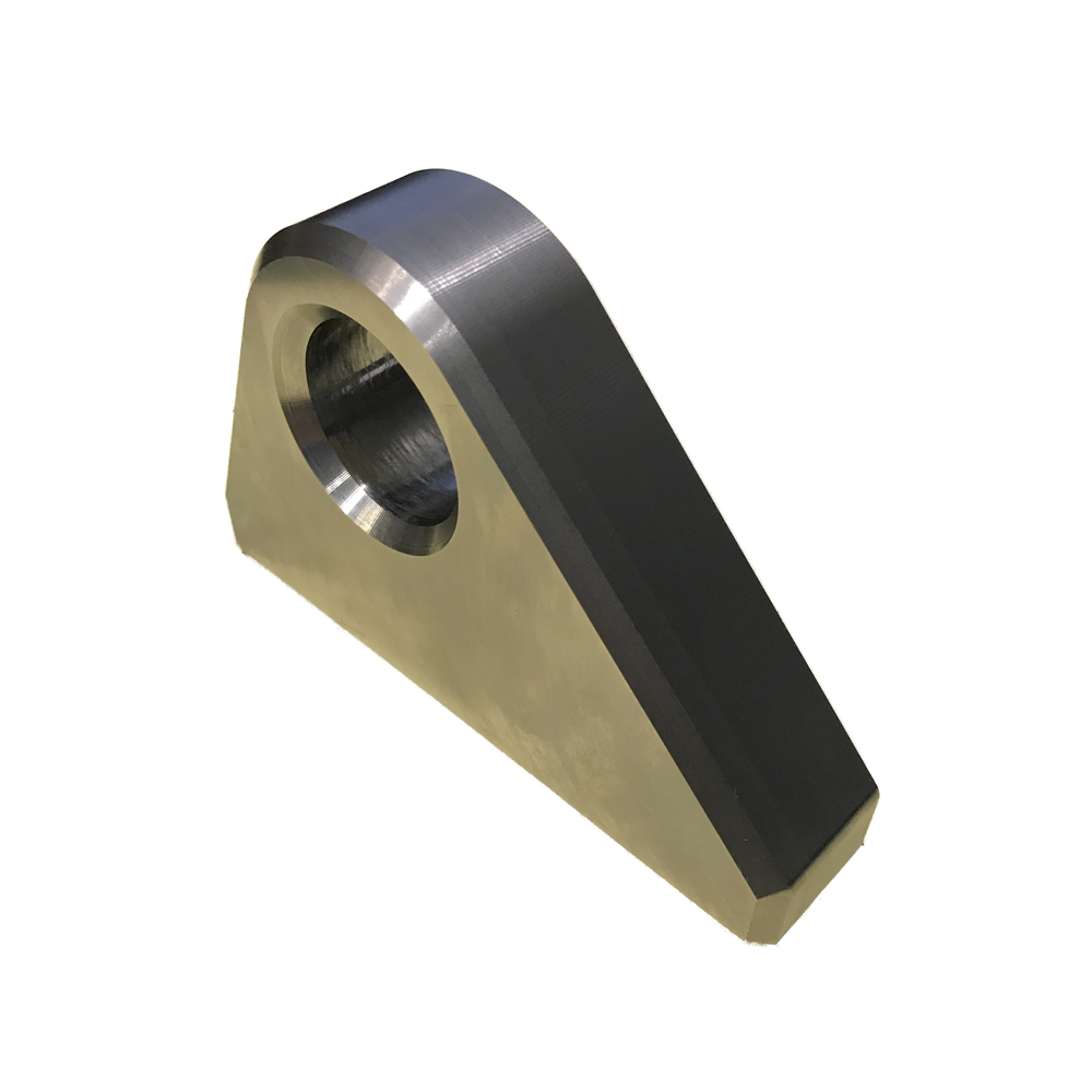 Weld on D-Ring Shackle Clevis Tab Mount Offset - SXS Cage Component