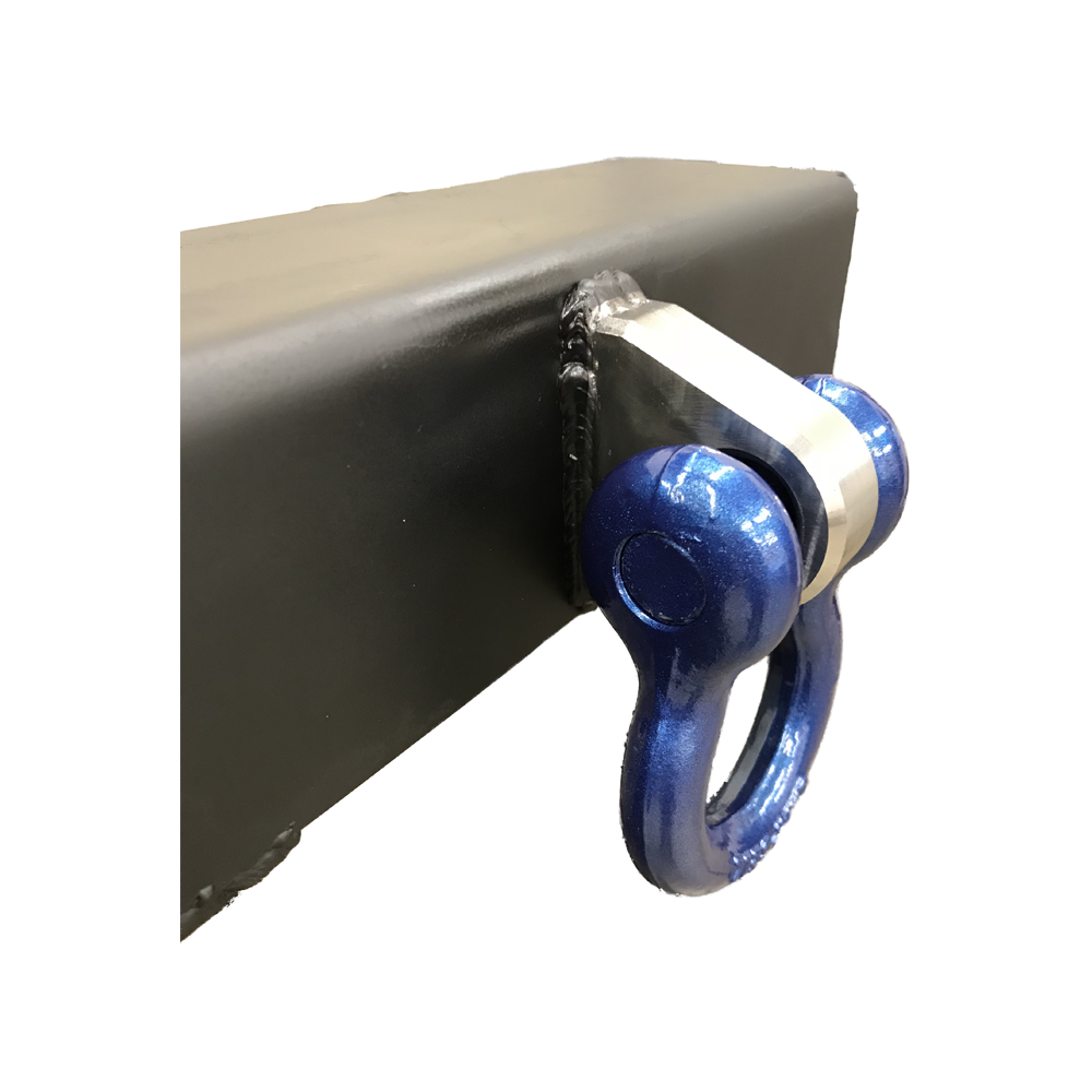 Weld on D-Ring Shackle Clevis Tab Mount Short - SXS Cage Component