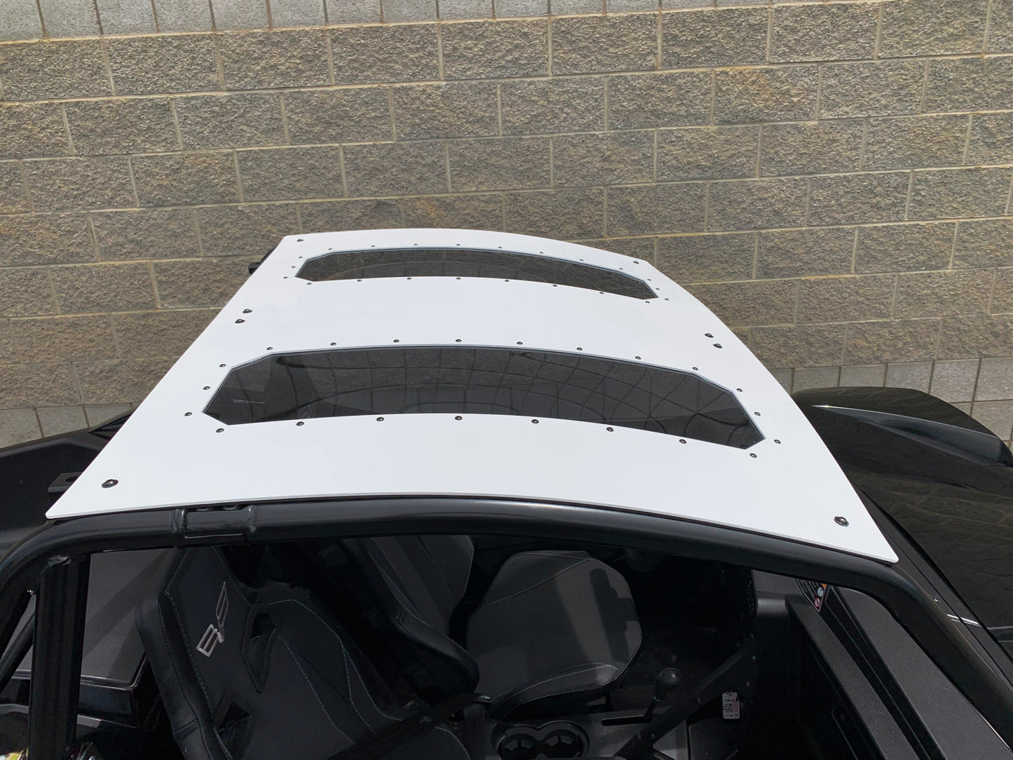 Wild Cat Aluminum Roof with Sunroof - White - Roof