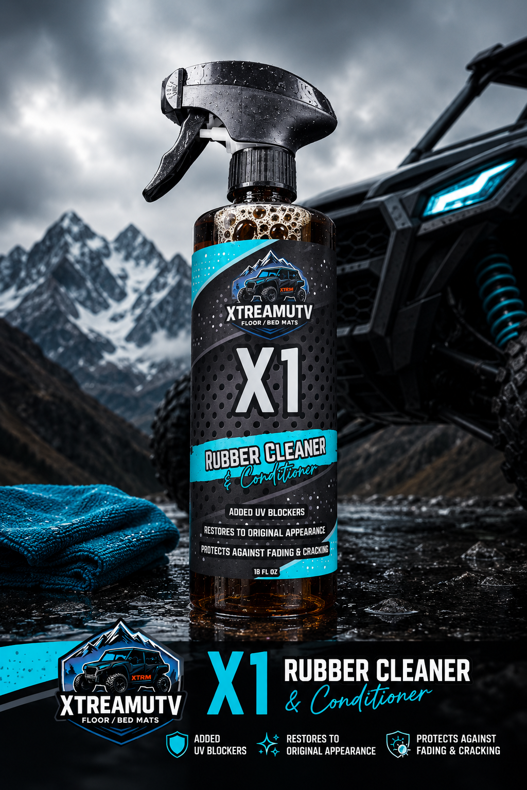X1 Xtream Mat Cleaner & Conditioner - Cleaning Supplies