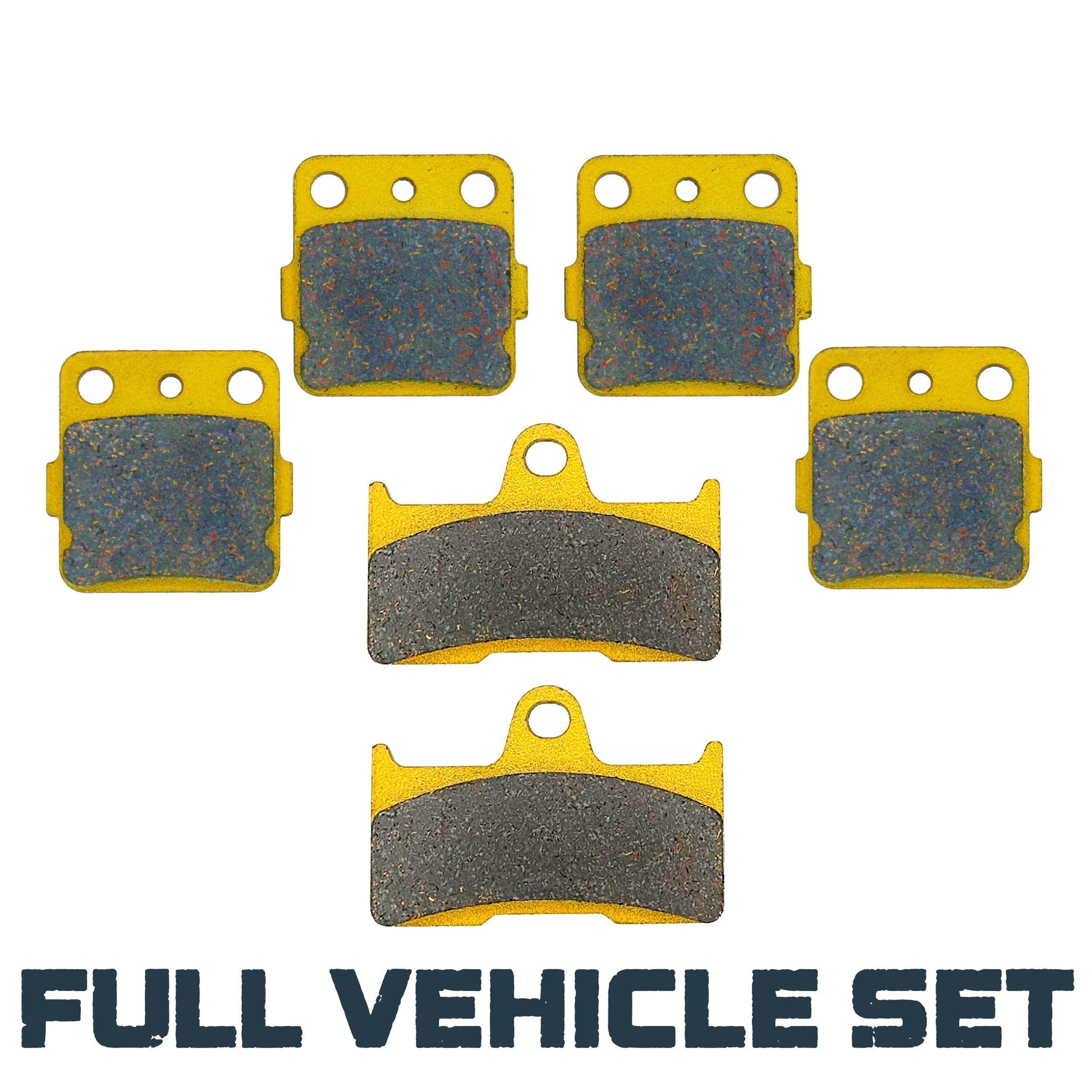Yamaha Grizzly 660 2002-2008 Ceramic Brake Pad Set - Brake Pads