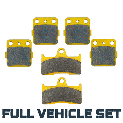 Yamaha Grizzly 660 2002-2008 Ceramic Brake Pad Set - Brake Pads