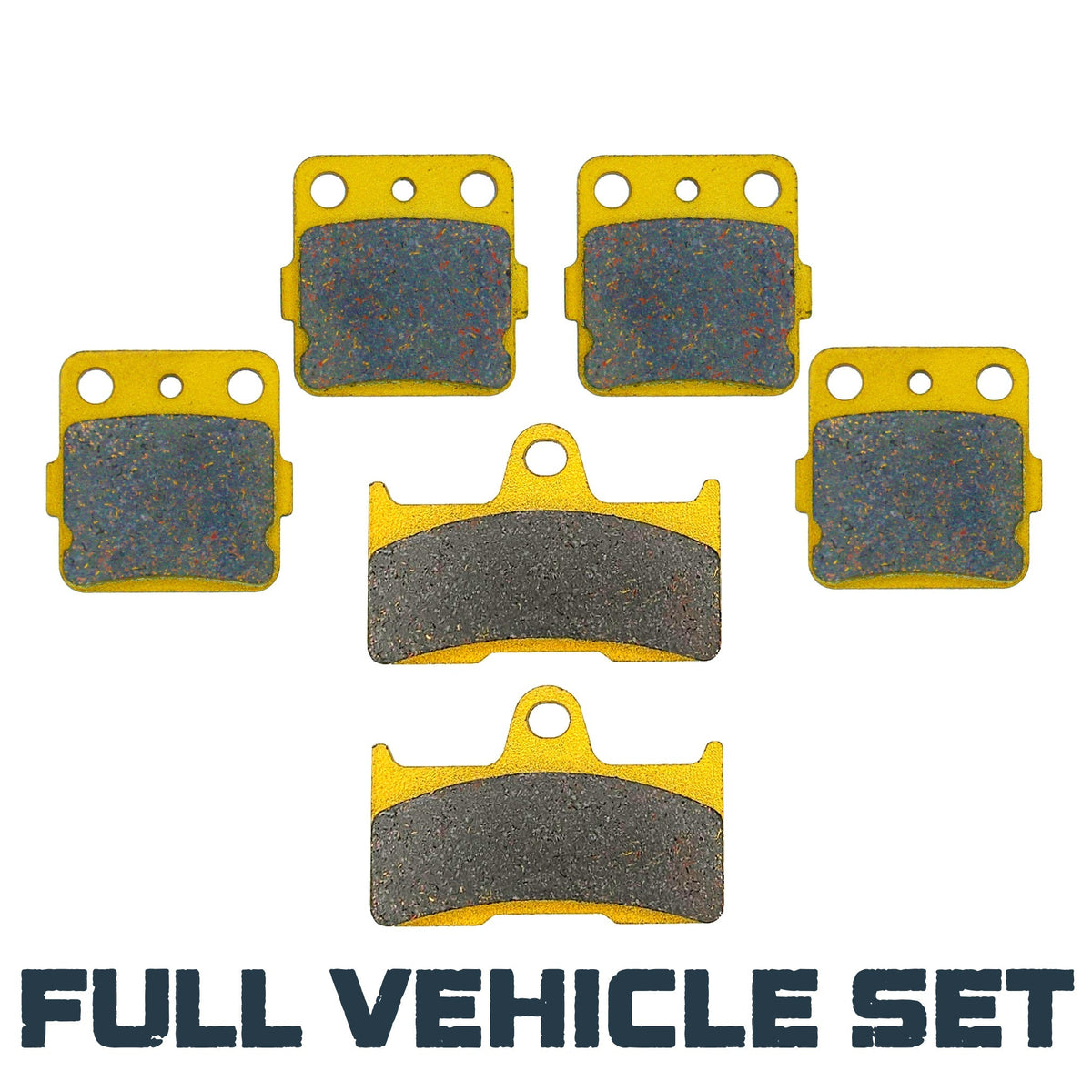 Yamaha Grizzly 660 2002-2008 Ceramic Brake Pad Set - Brake Pads