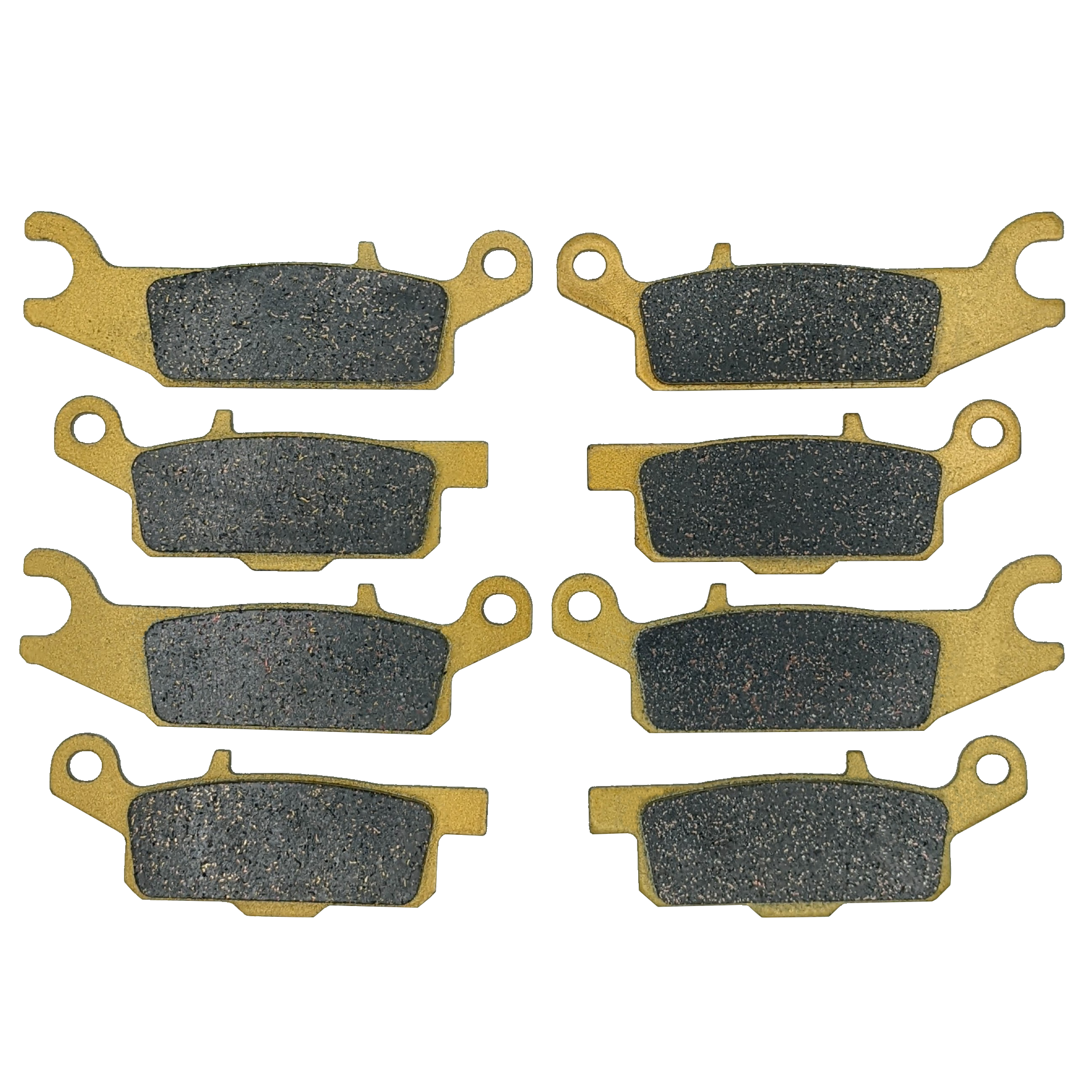 Yamaha Grizzly 700/550 2007-2026 Ceramic Brake Pad Set - Brake Pads