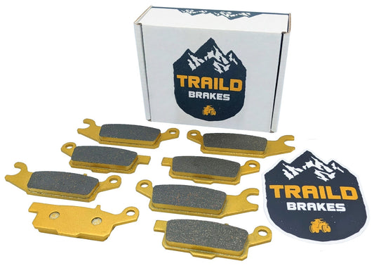 Yamaha Grizzly 700/550 2007-2026 Ceramic Brake Pad Set - Brake Pads
