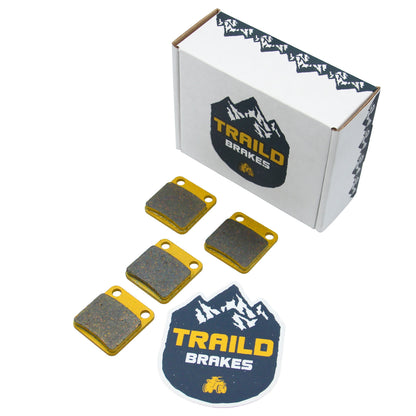 Yamaha Kodiak 450 2018-2026 Ceramic Brake Pad Set - Brake Pads