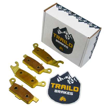 Yamaha Kodiak 700 2016-2026 Brass Brake Pad Set - Vehicle Parts & Accessories