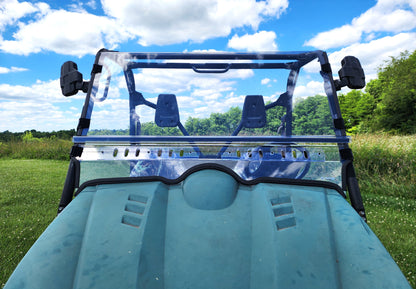 Yamaha Rhino - 2 Pc Scratch-Resistant Windshield - Windshields