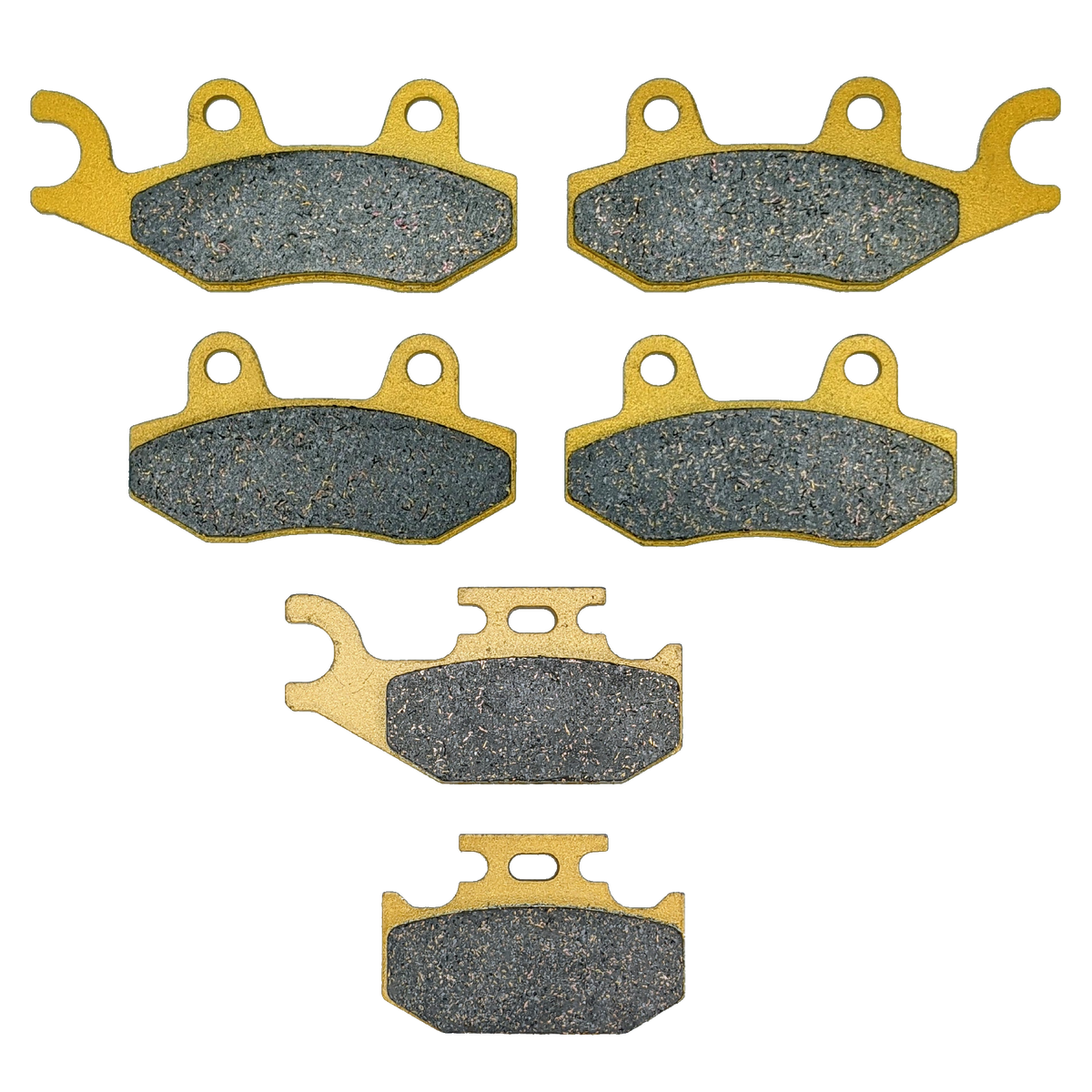 Yamaha Rhino 450/660 2004-2009 Ceramic Brake Pad Set - Vehicle Parts & Accessories