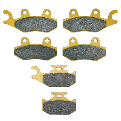 Yamaha Rhino 450/660 2004-2009 Ceramic Brake Pad Set - Vehicle Parts & Accessories