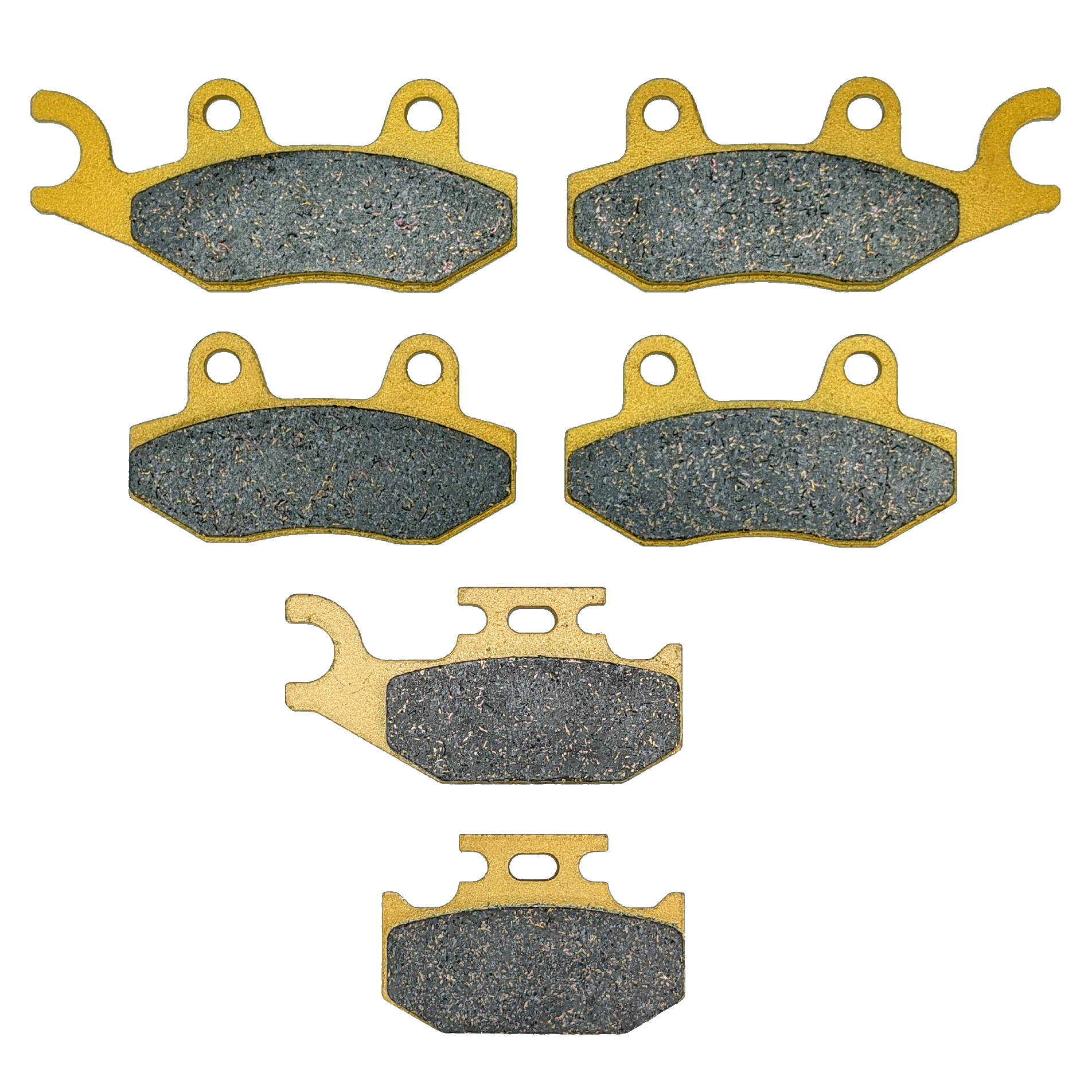Yamaha Rhino 450/660 2004-2009 Ceramic Brake Pad Set - Vehicle Parts & Accessories