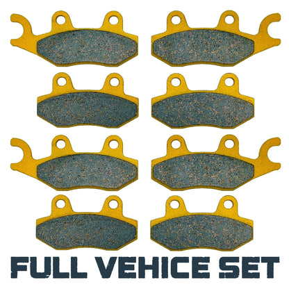 Yamaha Rhino 700 2008-2013 Ceramic Brake Pad Set - Full Vehicle Set (No Parking Brake) - Vehicle Parts & Accessories
