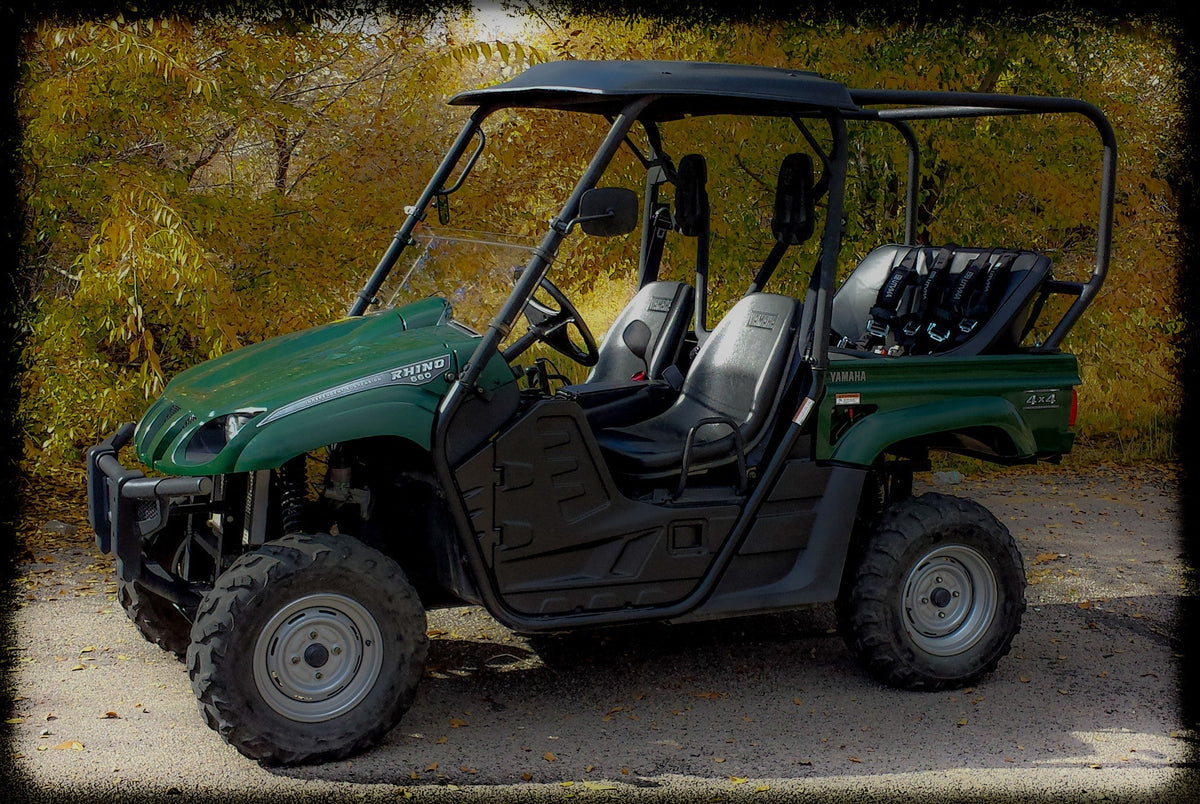 Yamaha Rhino Backseat and Roll Cage Kit (2004-2013) - Backseat and Roll Cage