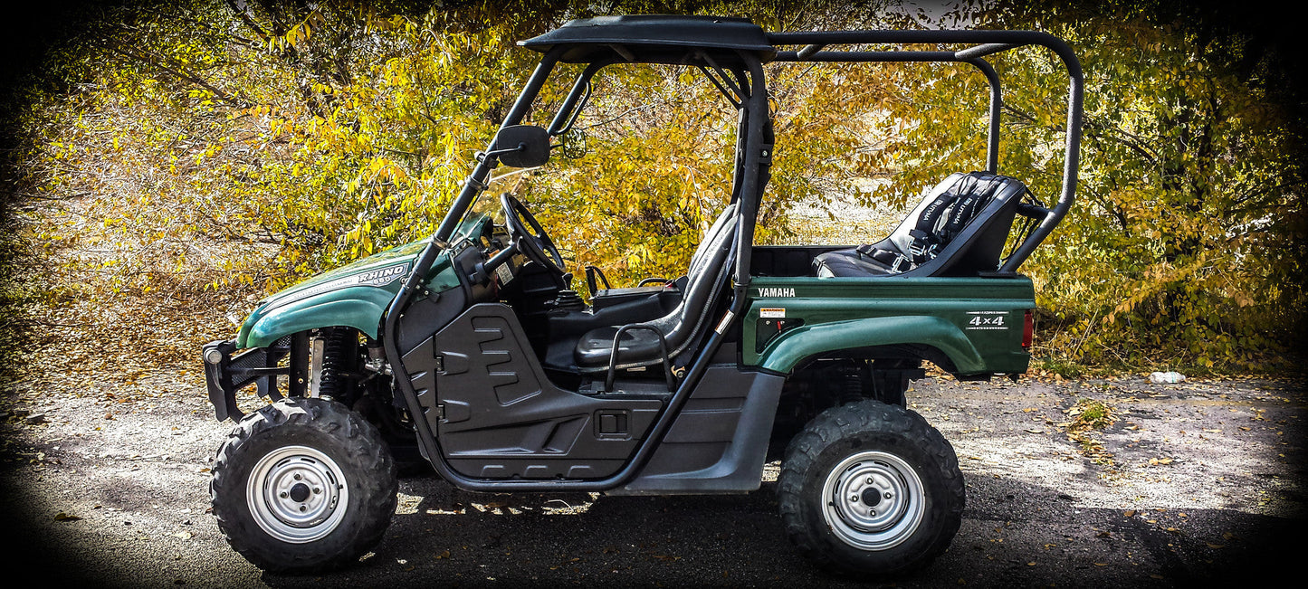 Yamaha Rhino Backseat and Roll Cage Kit (2004-2013) - Backseat and Roll Cage