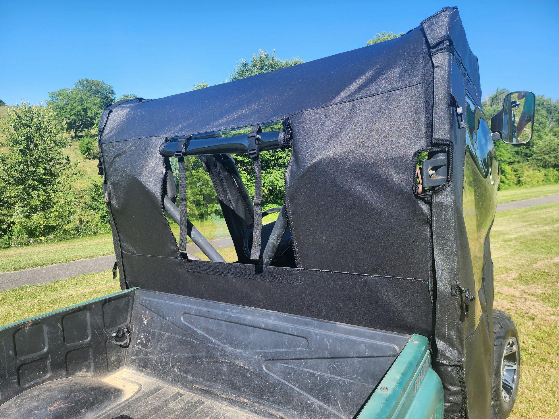 Yamaha Rhino - Full Cab Enclosure for Hard Windshield (Full Doors) - Full Cab Enclosure