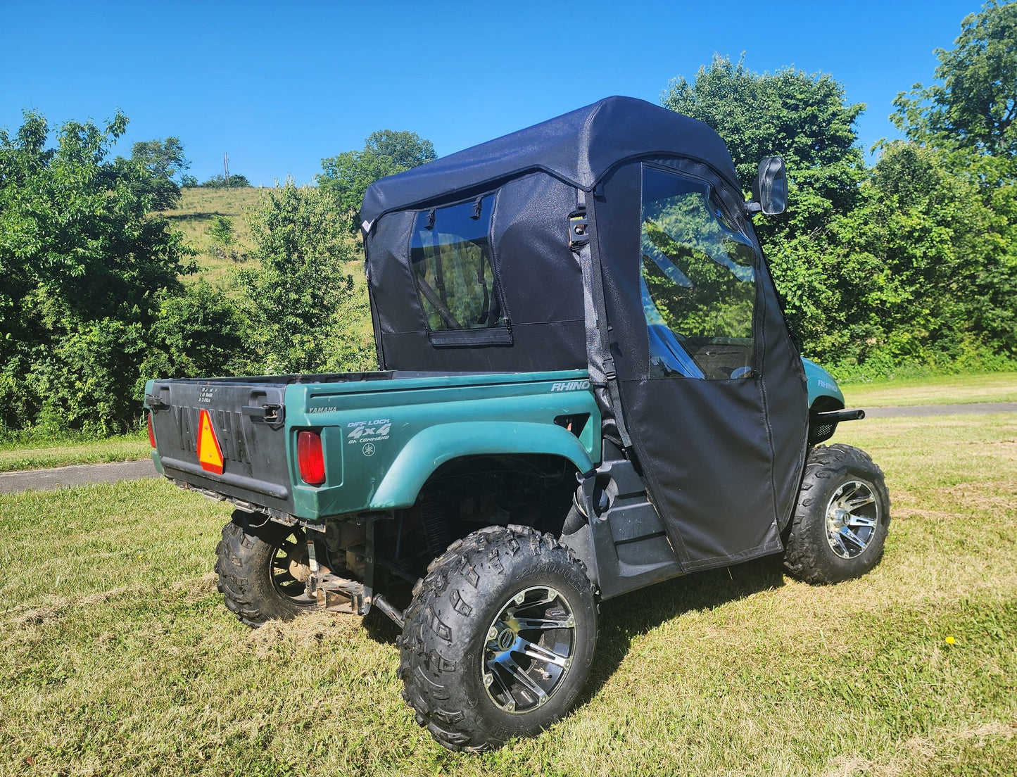 Yamaha Rhino - Full Cab Enclosure for Hard Windshield (Full Doors) - Full Cab Enclosure
