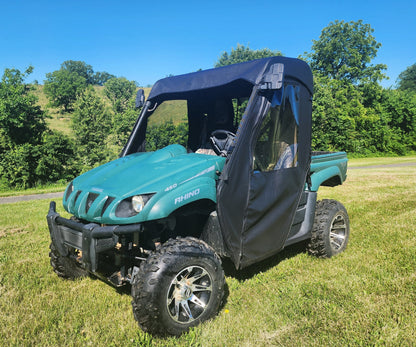 Yamaha Rhino - Full Cab Enclosure for Hard Windshield (Full Doors) - Full Cab Enclosure
