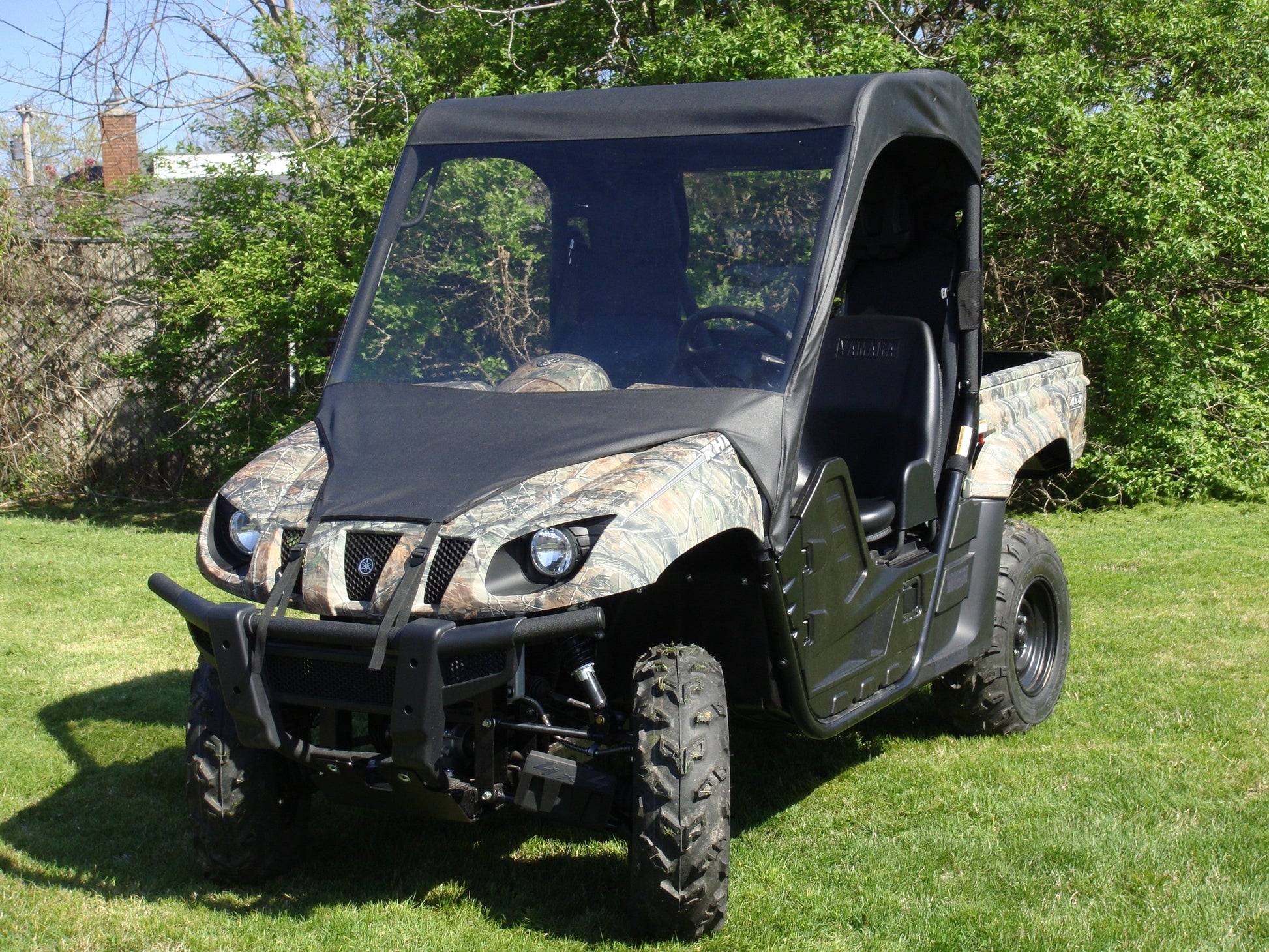 Yamaha Rhino - Vinyl Windshield/Top Combo - Windshield/Roof