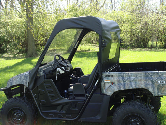 Yamaha Rhino - Vinyl Windshield/Top/Rear Combo - Windshield/Roof/Back Panel