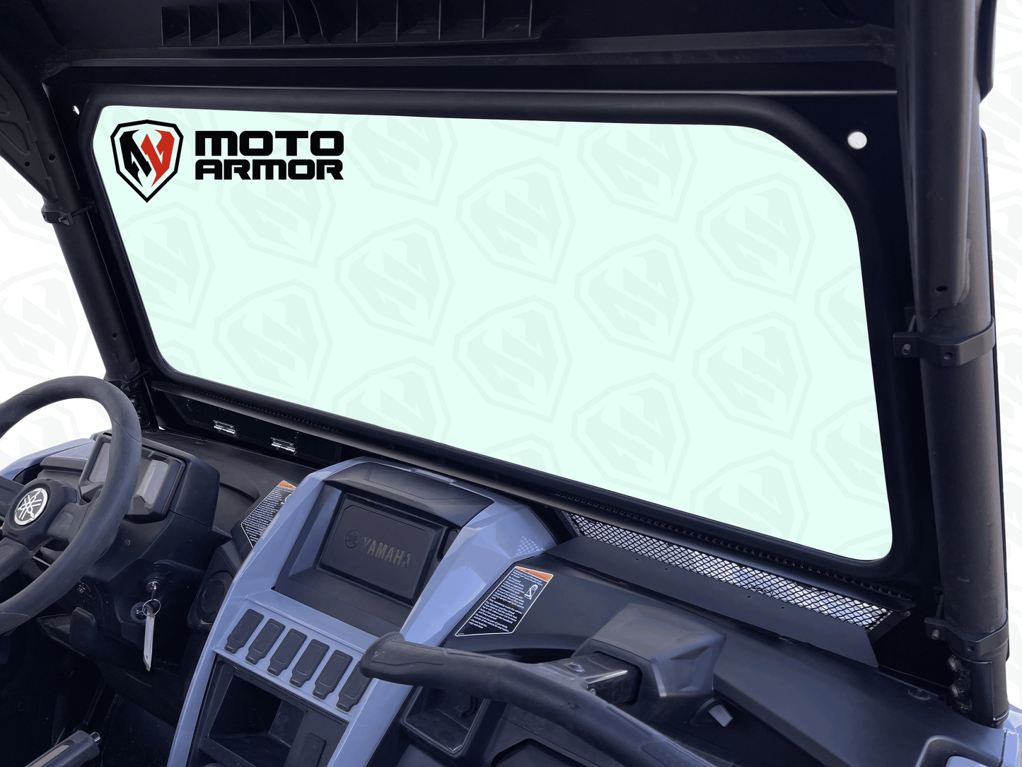 Yamaha Rmax 1000 Glass Windshield Yamaha Wolverine - Glass Front Windshield