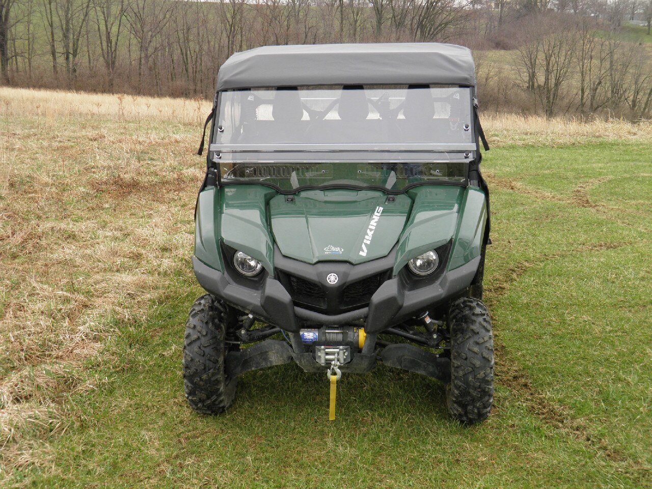 Yamaha Viking - 2 Pc Scratch-Resistant Windshield - Windshields