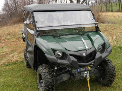 Yamaha Viking - Full Cab Enclosure for Hard Windshield (Half Doors) - Full Cab Enclosure