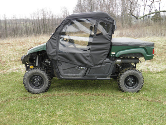 Yamaha Viking - Full Cab Enclosure for Hard Windshield (Half Doors) - Full Cab Enclosure