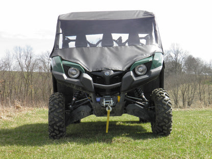 Yamaha Viking - Full Cab Enclosure with Vinyl Windshield (Half Doors) - Full Cab Enclosure