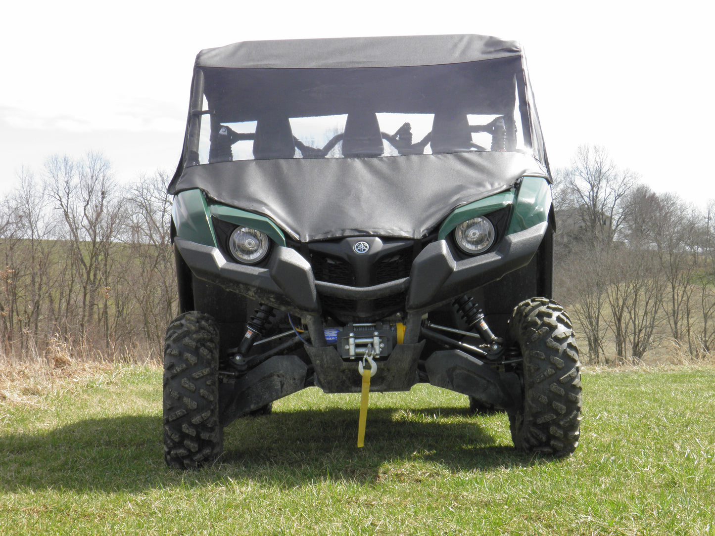 Yamaha Viking - Vinyl Windshield/Top/Rear Combo - Windshield/Roof/Back Panel