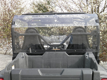 Yamaha Wolverine - 1 Pc Lexan Back Panel w/Vent Option - Windshields