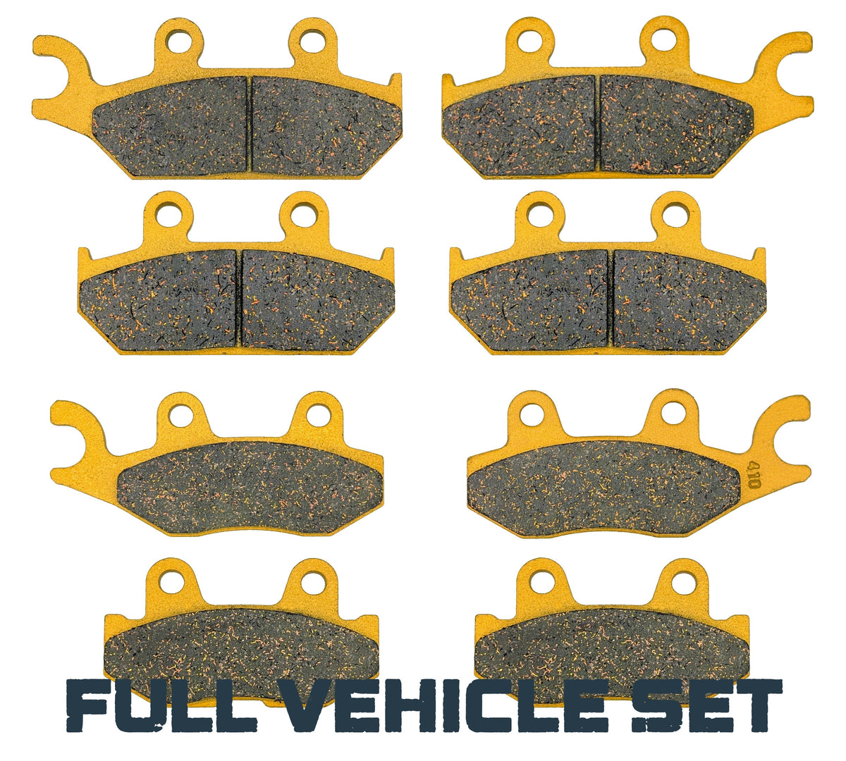 Yamaha Wolverine 700/850/1000 2016-2026 Ceramic Brake Pad Set - Full Vehicle Set (No Parking Brake Pad) - Vehicle Parts